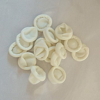 白色手指套 防静电手指套 一次性白色手指套